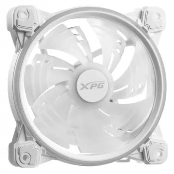 XPG HURRICANE 120 ARGB PWM Valge, Ventilaator, 12 cm, 600 p/min, 2000 p/min, Valge