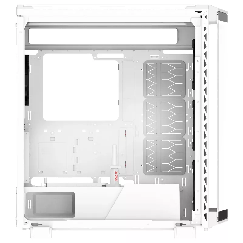 XPG BATTLECRUISER II ST Mid-Tower Valge, Midi Tower, PC, valge, ATX, EATX, micro ATX, Mini-ITX, roostevaba teras, mängimine