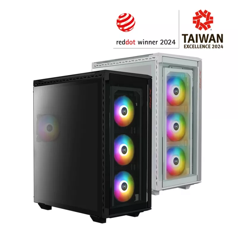 XPG BATTLECRUISER II ST Mid-Tower Valge, Midi Tower, PC, valge, ATX, EATX, micro ATX, Mini-ITX, roostevaba teras, mängimine