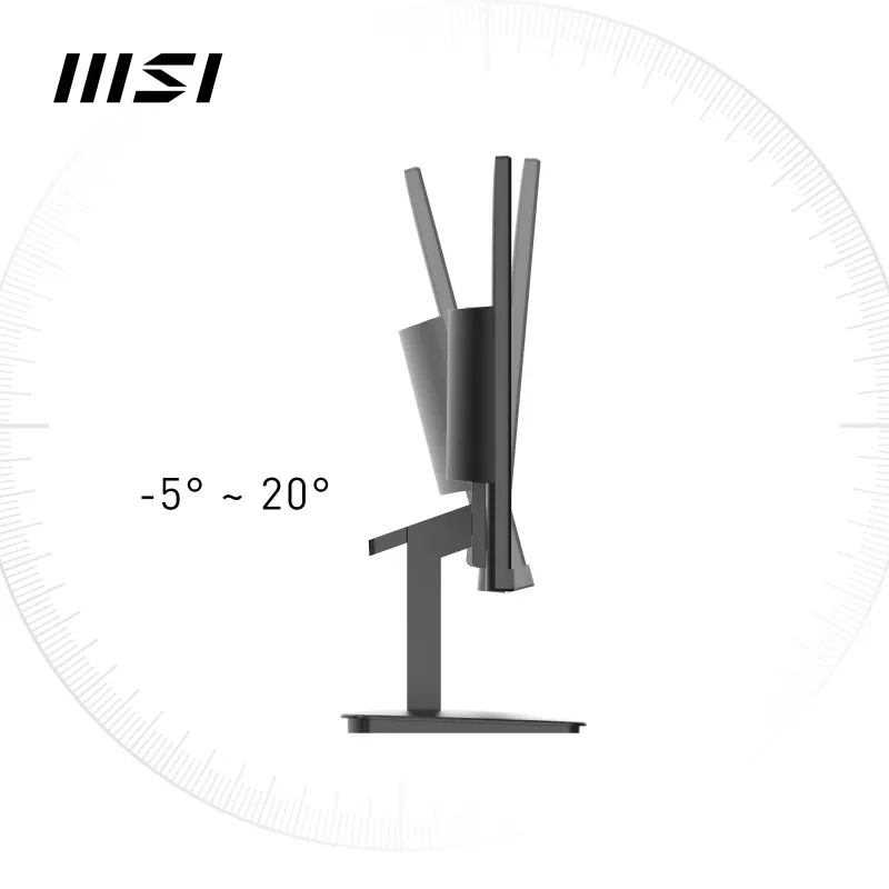 MSI Pro MP2412 arvutimonitor 60,5 cm (23,8 tolli) 1920 x 1080 pikslit Full HD LCD must