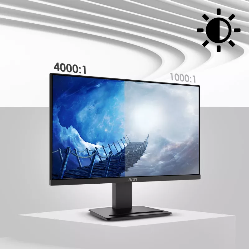 MSI Pro MP2412 arvutimonitor 60,5 cm (23,8 tolli) 1920 x 1080 pikslit Full HD LCD must