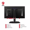 MSI MPG 271QRXDE QD-OLED arvutikuvar 67,3 cm (26,5 tolli) 2560 x 1440 pikslit Wide Quad HD Must