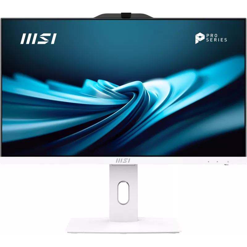 Kõik-ühes arvuti MSI Pro AP242P 14M-691EU — 23,8-tolline FHD IPS, Intel Core i5-14400, 16 GB DDR5, 512 GB SSD, Windows 11 Pro, Wi‑Fi 6E, valge