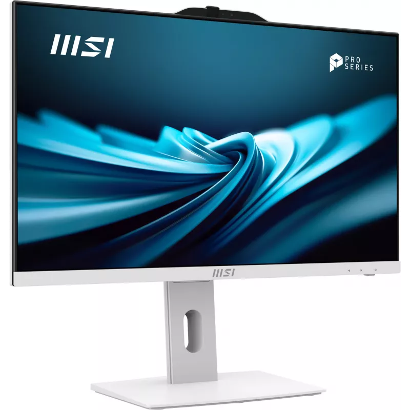 Kõik-ühes arvuti MSI Pro AP242P 14M-691EU — 23,8-tolline FHD IPS, Intel Core i5-14400, 16 GB DDR5, 512 GB SSD, Windows 11 Pro, Wi‑Fi 6E, valge