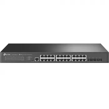 TP-Link JetStream TL-SG3428X-M2 võrgukommutaator Hallatav L2+ 2.5G Ethernet (100/1000/2500) 1U Must