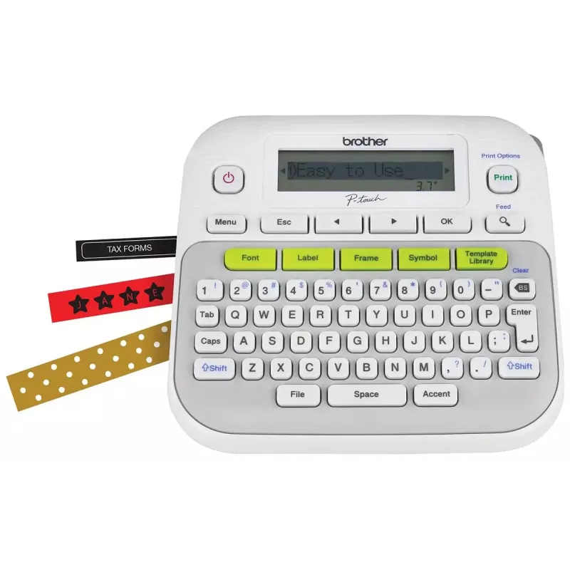 Brother PT-D210 sildiprinter Termosiire 180 x 180 DPI 20 mm/sek QWERTY