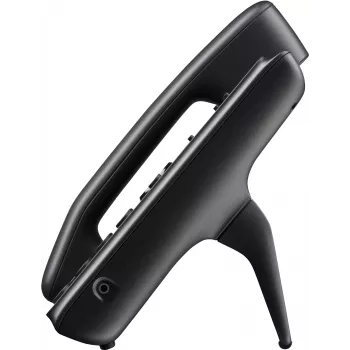 HP Poly Edge B30 IP-telefon ja PoE-toega, IP-telefon, Must, Juhtmega telefonitoru, Laua/seinale kinnitatav, 4 liini, LCD