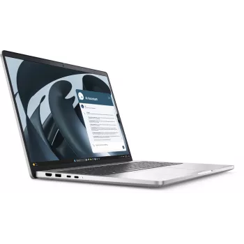 DELL Pro 16 Plus PB16255 Copilot+ PC AMD Ryzen™ AI 7 350 sülearvuti 40,6 cm (16 tolli) Full HD+ 32 GB LPDDR5x-SDRAM 512 GB SSD Wi-Fi 7 (802.11be) Windows 11 Pro saksa Plaatina, Hõbedane