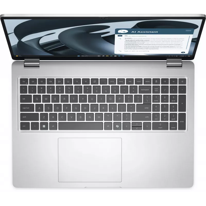 DELL Pro 16 Plus PB16255 Copilot+ PC AMD Ryzen™ AI 7 350 sülearvuti 40,6 cm (16 tolli) Full HD+ 32 GB LPDDR5x-SDRAM 512 GB SSD Wi-Fi 7 (802.11be) Windows 11 Pro saksa Plaatina, Hõbedane