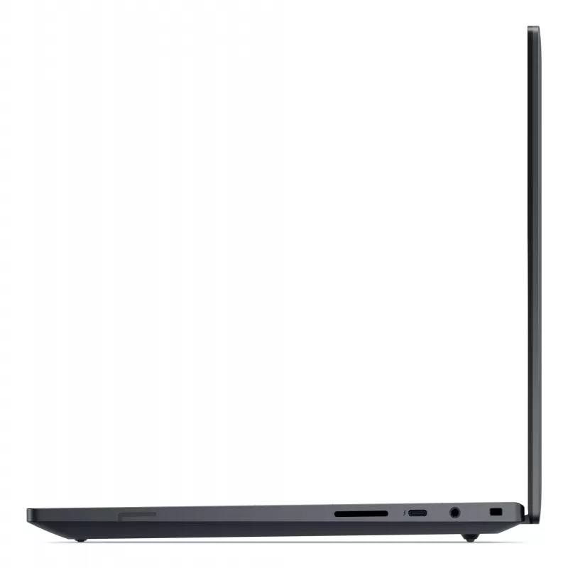 DELL Pro Max 16 Premium MA16250 Intel Core Ultra 7 265H Mobiilne tööjaam 40,6 cm (16 inch) Full HD+ 32 GB LPDDR5x-SDRAM 1 TB SSD NVIDIA RTX PRO 1000 Mustwell Wi-Fi 7 (802.11be) Windows 11 Pro Saksa Must