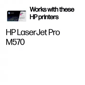 HP 507A magenta Originaal LaserJeti toonerikassett