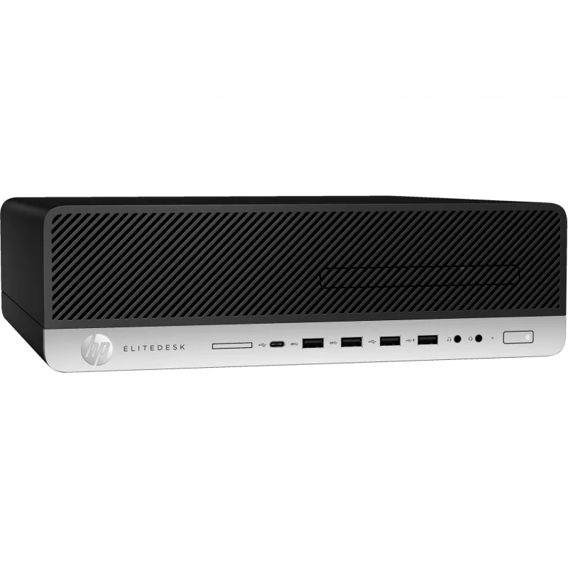 T1A HP EliteDesk 800 G5 Renoveeritud Intel® Core™ i5 i5-9500 16 GB DDR4-SDRAM 512 GB SSD Windows 11 Pro SFF PC Must, Hõbedane