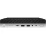 T1A HP EliteDesk 800 G5 Renoveeritud Intel® Core™ i5 i5-9500 8 GB DDR4-SDRAM 256 GB SSD Windows 11 Pro Mini-arvuti Must, Hõbedane