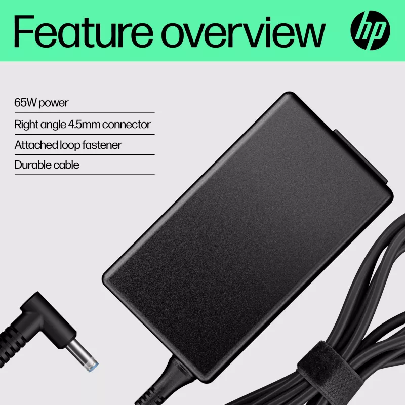HP 65W Smart vahelduvvooluadapter
