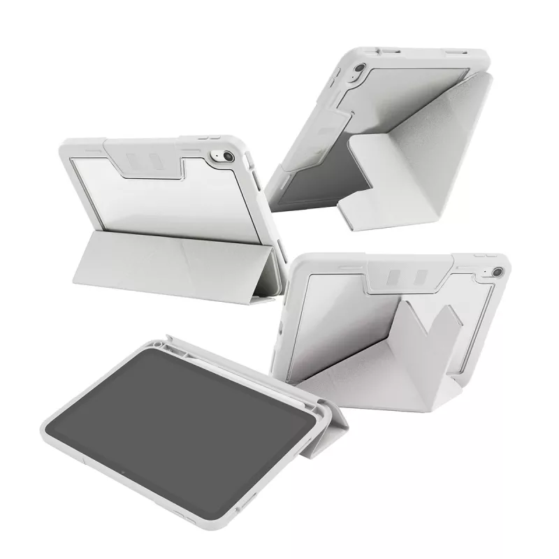 Kaitseümbris PanzerGlass CARE Essential iPad 11 tollile (2025–2026) helehall, mudel CR43626