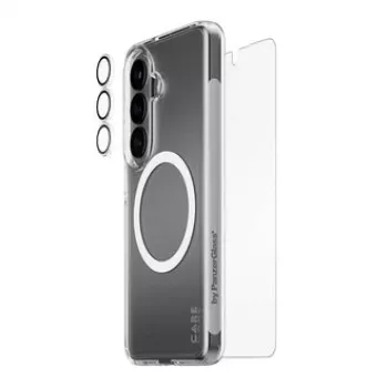 Ekraanikaitse PanzerGlass CARE 3-in-1 Samsung Galaxy S (2026) jaoks – PanzerGlass