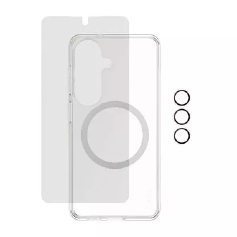 PanzerGlass CR67643 mobiiltelefoni ümbris 16 cm (6.3 tolli) Kaitseümbris Must, Läbipaistev