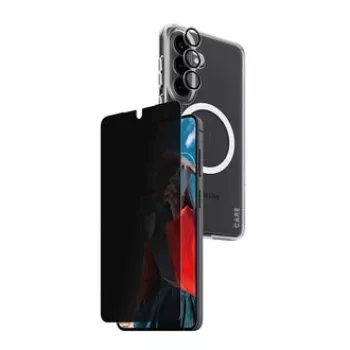 PanzerGlass CR94821 mobiiltelefoni ümbris 17 cm (6.7 tolli) kate Must, Läbipaistev