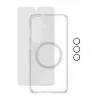PanzerGlass CR94821 mobiiltelefoni ümbris 17 cm (6.7 tolli) kate Must, Läbipaistev