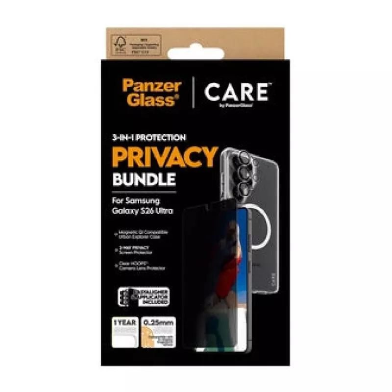 PanzerGlass CR71355 mobiiltelefoni ümbris 17,5 cm (6,9 tolli) Ümbris Läbipaistev