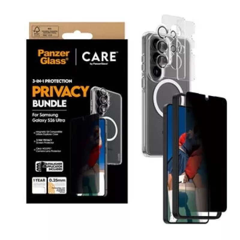 PanzerGlass CR71355 mobiiltelefoni ümbris 17,5 cm (6,9 tolli) Ümbris Läbipaistev