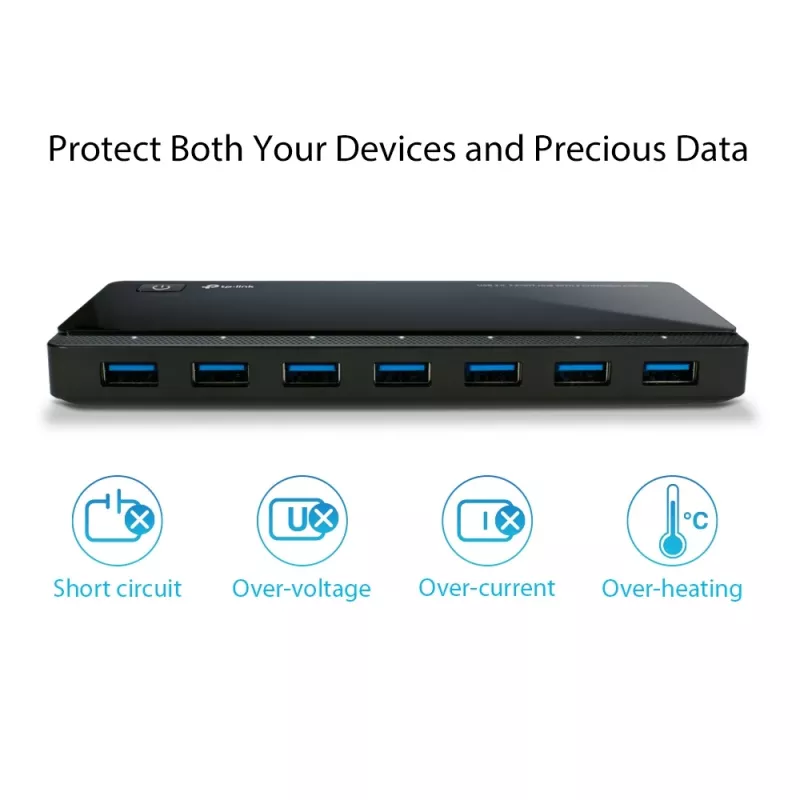 TP-Link UH720 USB 3.2 Gen 1 (3.1 Gen 1) Micro-B 5000 Mbit/s must