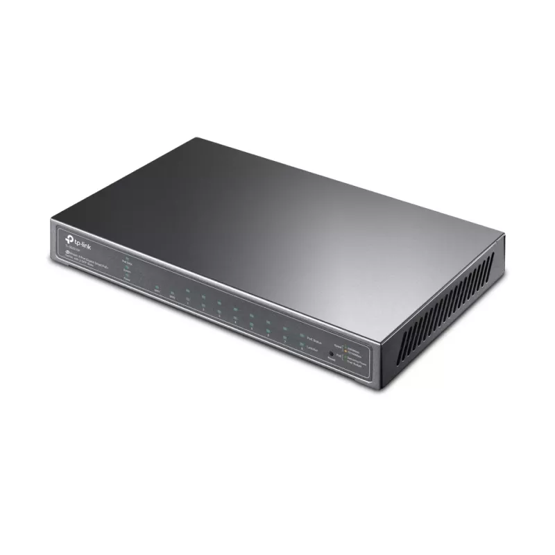TP-Link JetStream 8-pordiline Gigabit nutikas PoE+ lüliti 2 SFP-pesaga
