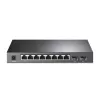 TP-Link JetStream 8-pordiline Gigabit nutikas PoE+ lüliti 2 SFP-pesaga