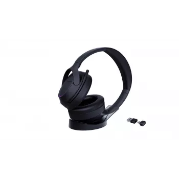 Yealink BH78 peakomplekt Juhtmega ja juhtmevaba Peapael Kõned/muusika USB USB-C / USB Type-A Bluetooth Laadimisalus Must
