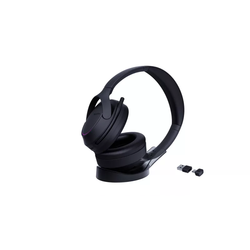 Yealink BH78 peakomplekt Juhtmega ja juhtmevaba Peapael Kõned/muusika USB USB-C / USB Type-A Bluetooth Laadimisalus Must
