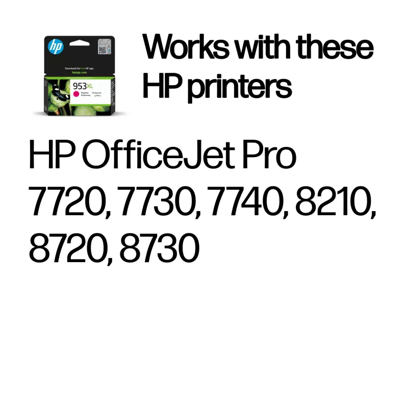 HP 953XL kõrgtulususega magenta originaaltindikassett