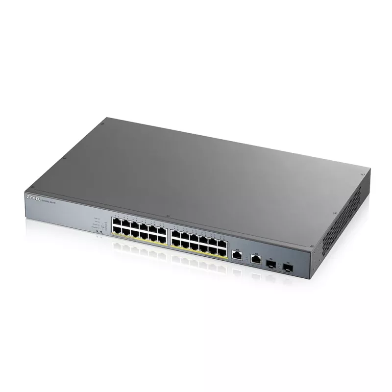 Zyxel GS1350-26HP-EU0101F võrgulüliti hallatav L2 Gigabit Ethernet (10/100/1000) Power over Ethernet (PoE) Hall