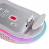 Mars Gaming MMW3W, juhtmevaba mängurihiir, RGB Flow, ülikerge 79g, 3200DPI, valge