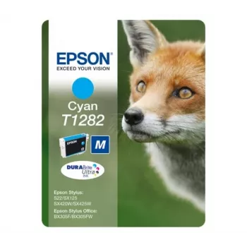 Epson Fox Singlepack tsüaan T1282 DURABrite Ultra tint, tsüaan, 1 tk