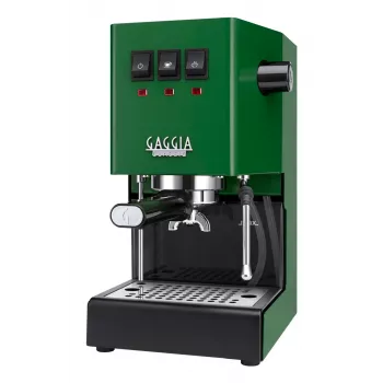 Espressomasin Gaggia Classic E24 — manuaalne, 2,1 l veepaak, 1200 W, roheline, 2 tassi mahutavus