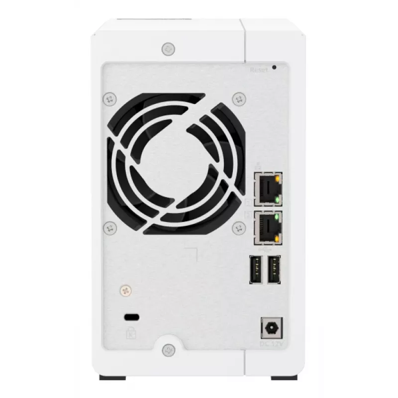 QNAP TS-216G NAS-/salvestusserver Torn Cortex-A Cortex-A55 4 GB HDD Valge