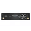 Shuttle XPC õhuke Barebone DS50U, Intel Celeron 7305, 2x LAN (1x 2.5Gbit ,1x 1Gbit), 1xCOM,1xHDMI,1xDP, 1x VGA, ventilaatorita, pidev töö 24/7