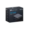 TP-Link AX1500 Wi-Fi 6 reisiruuter, Wi-Fi 6 (802.11ax), kahesageduslik (2,4 GHz / 5 GHz), Ethernet LAN, must, kaasaskantav ruuter
