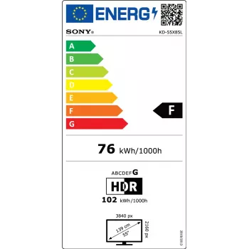 Sony TV KD55X85L 55-tolline LCD 4K UHD