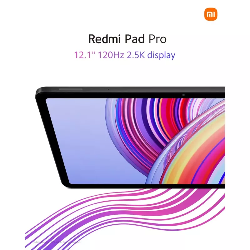 Tablet Xiaomi Redmi Pad Pro 12.1 inch 2.5K 2560x1600 Qualcomm 7s Gen 2 6 GB RAM 128 GB Graphite