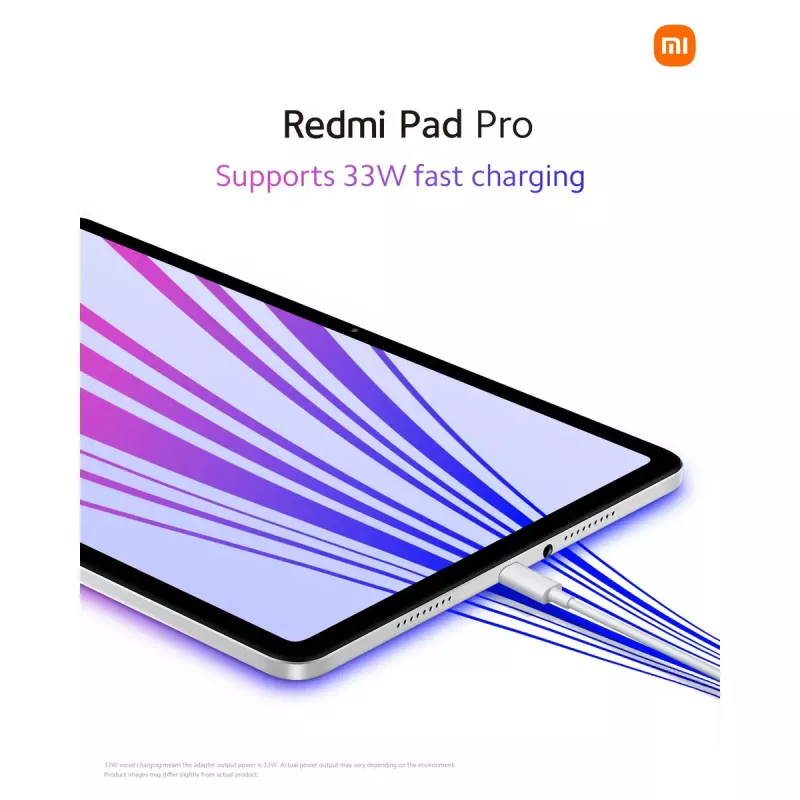 Tablet Xiaomi Redmi Pad Pro 12.1 inch 2.5K 2560x1600 Qualcomm 7s Gen 2 6 GB RAM 128 GB Graphite