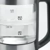 Elektriline veekeetja SEVERIN WK3458, 0,5 l, 1100 W, klaas ja roostevaba teras, 5 temperatuuriseadet, juhtmevaba
