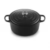 Le Creuset Signature ümmargune pott 8,1 L must 30 cm