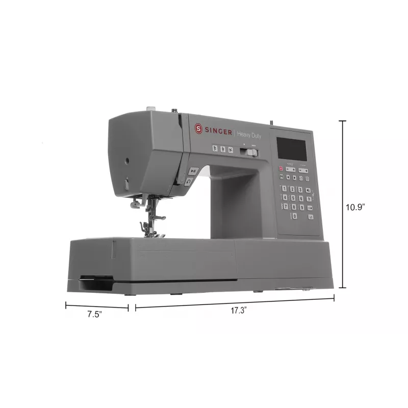 SINGER automaatne õmblusmasin HD6805, 100 W, 300 pistemustrit, vaba käsi, elektriline, hall