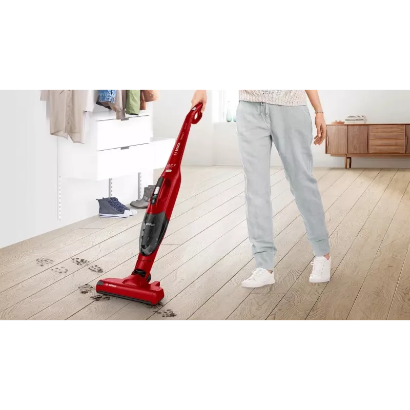 Bosch Series 2 BBHF214R 2-ühes juhtmeta tolmuimeja punane