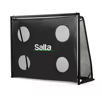 Eraldiseisev laste jalgpallivärav Salta 5125 must 220x80x170 cm