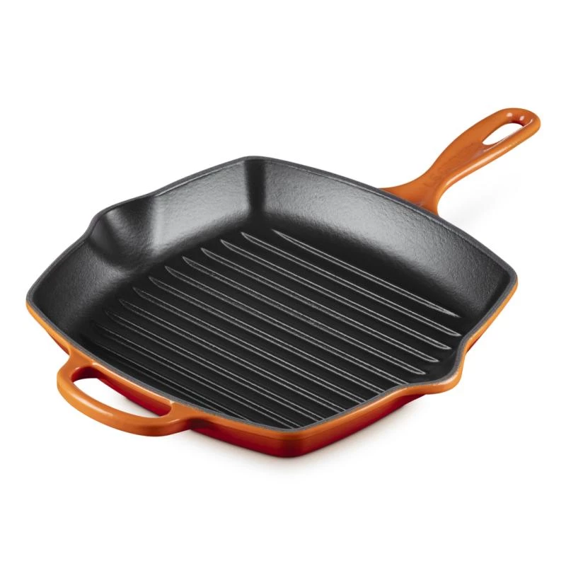 Le Creuset Signature Square Grill Pan 26cm ahi punane (20183260900422)