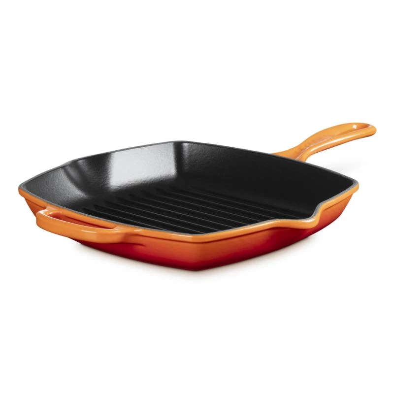 Le Creuset Signature Square Grill Pan 26cm ahi punane (20183260900422)