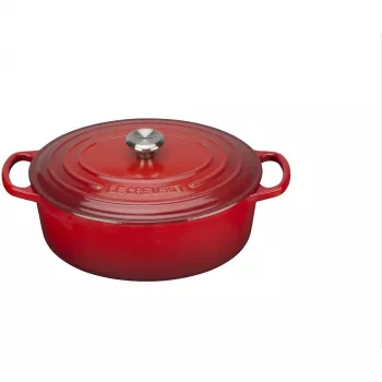 Le Creuset Signature Roaster ovaalne 27 cm kirsspunane