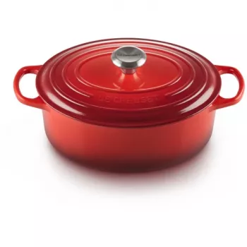 Le Creuset Signature Roaster ovalne 29 cm kirsspunane